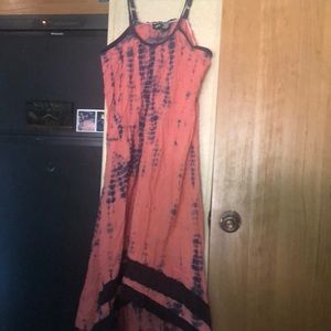 Large tye dye dress. Light and flowey. Good condition.